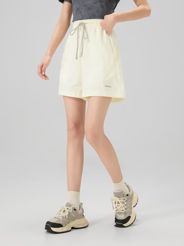 ショートパンツ リラックスウエスト ショートパンツ