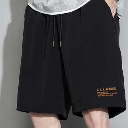 リラックス スタイル ドロスト ショートパンツ