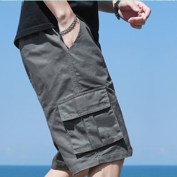 ショートパンツ ミリタリーカーゴハーフパンツ