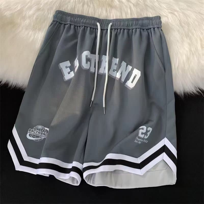 ショートパンツ アーバンストリート風バスケットパンツ