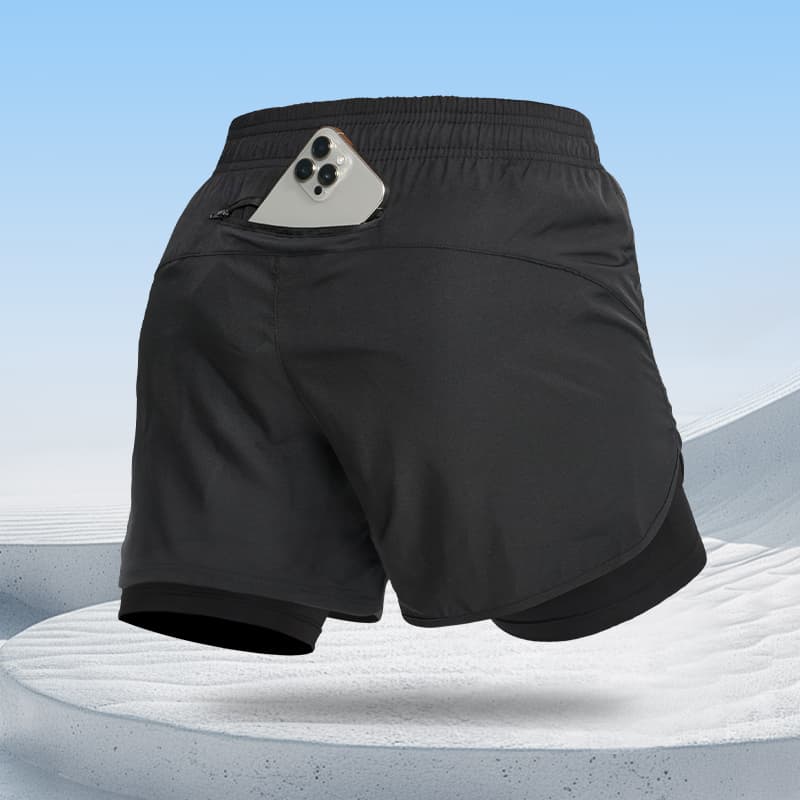 ショートパンツ 軽快アクティブランニングパンツ