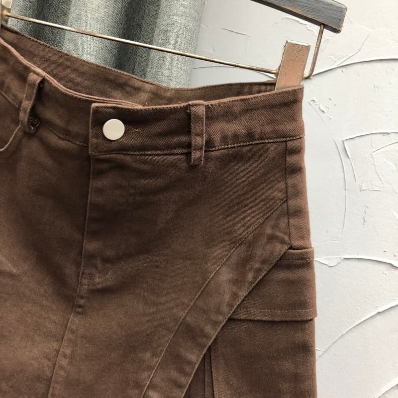 ショートパンツ スカート風デザインショートパンツ