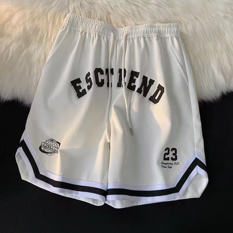ショートパンツ アーバンストリート風バスケットパンツ