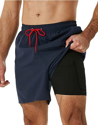 パームツリー ドロワーショートパンツ