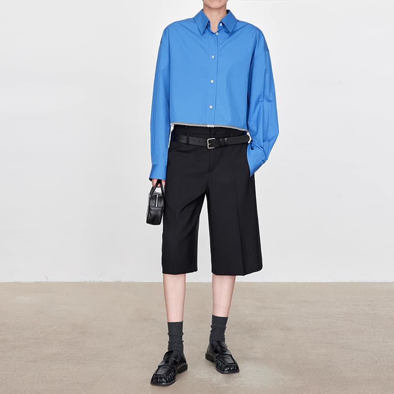 クラシカルワイドショートパンツ