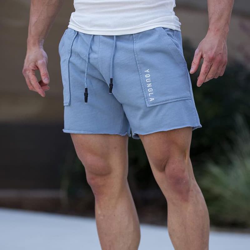 ドローストリング スウェットショートパンツ