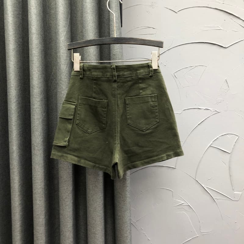 ショートパンツ スカート風デザインショートパンツ