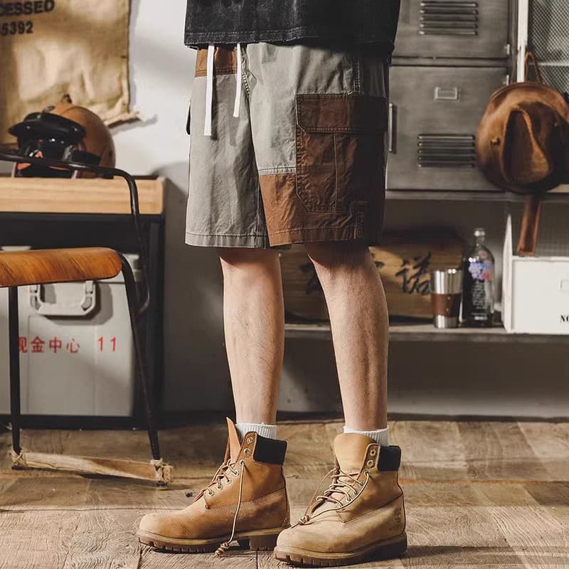 ミリタリー切替ワーク ショートパンツ