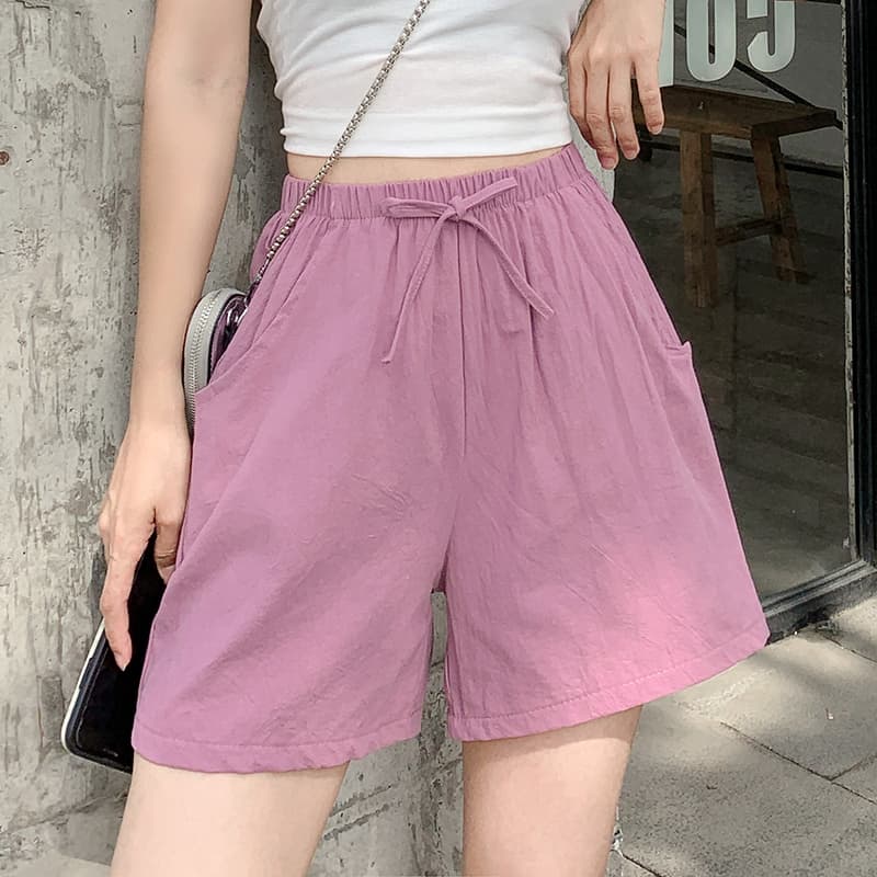 ゆったりドロスト リラックスショートパンツ