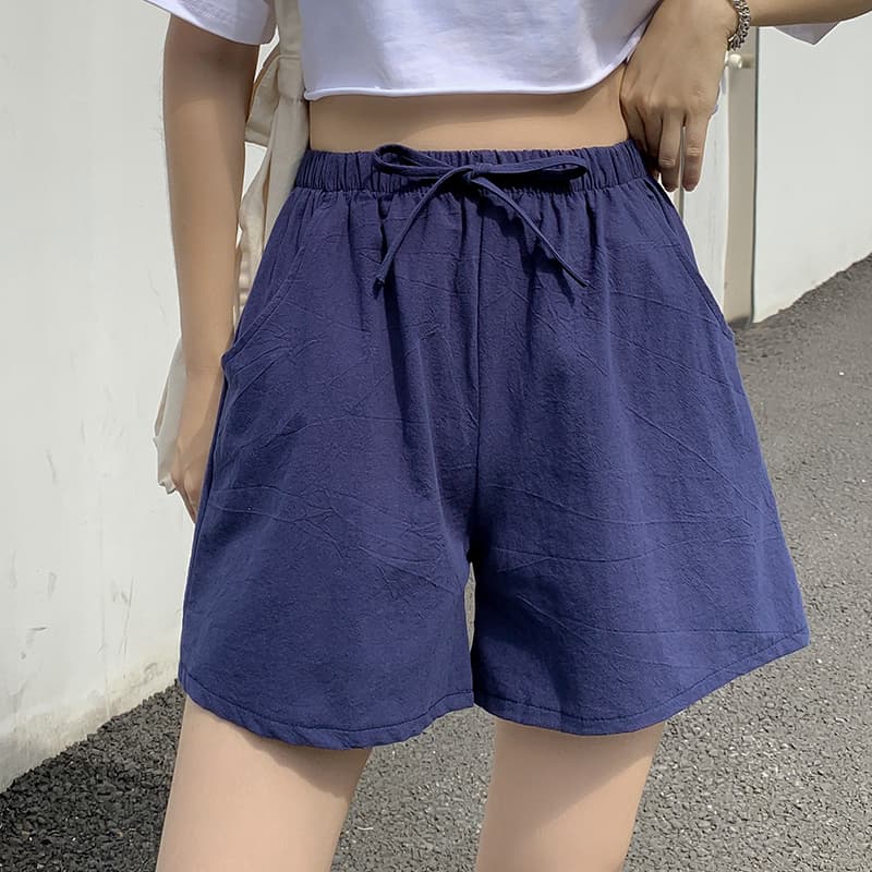 ゆったりドロスト リラックスショートパンツ
