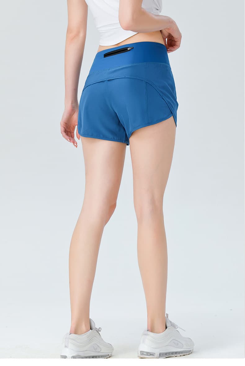ポケット付きスポーツショートパンツ