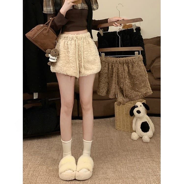 もこもこふわふわ 着心地抜群ショートパンツ